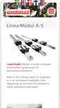 Mobile Screenshot of linearmodul.dk